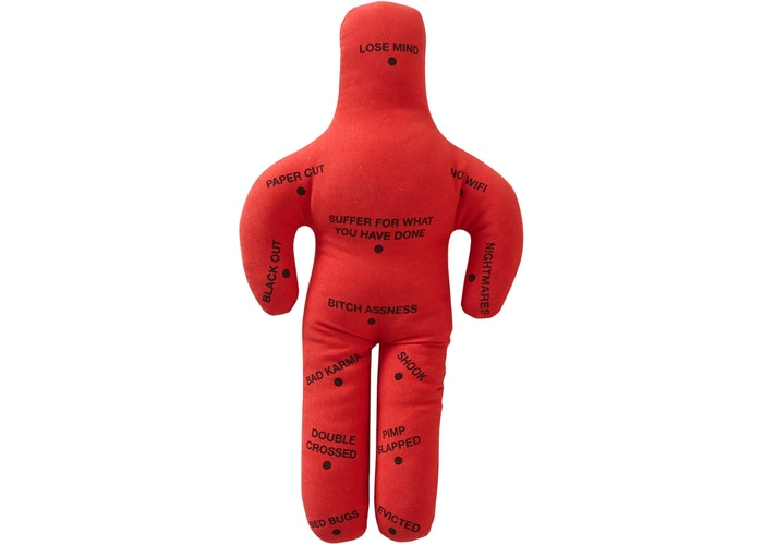 Supreme voodoo doll red