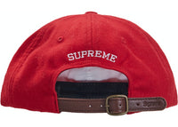 Supreme wool s logo 6 panel fw19 red