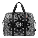 Supreme Bandana Tarp Large Duffle Bag Black