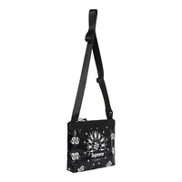 Supreme Bandana Tarp Side Bag Black