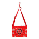 Supreme Bandana Tarp Side Bag Red