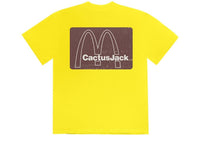 Travis Scott x McDonald's Menu Mono Logo II T-Shirt Yellow