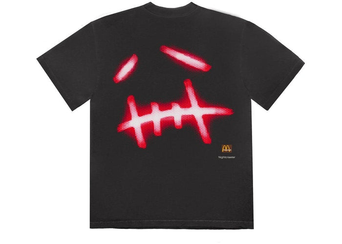 Travis Scott x McDonald's Order Here T-Shirt Black