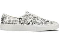 Vans authentic comme des garcons white japan