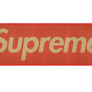 Supreme woven straw mat red