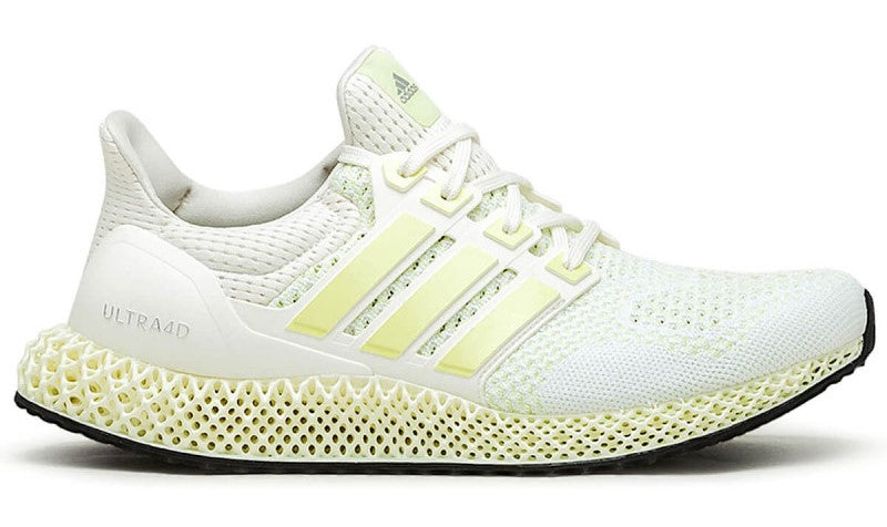 Adidas Ultra 4D Core White Almost Lime