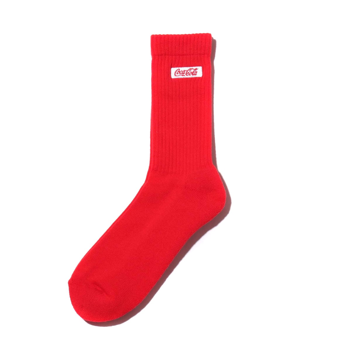 Coca-cola By Atmos Lab Box Logo Socks Red