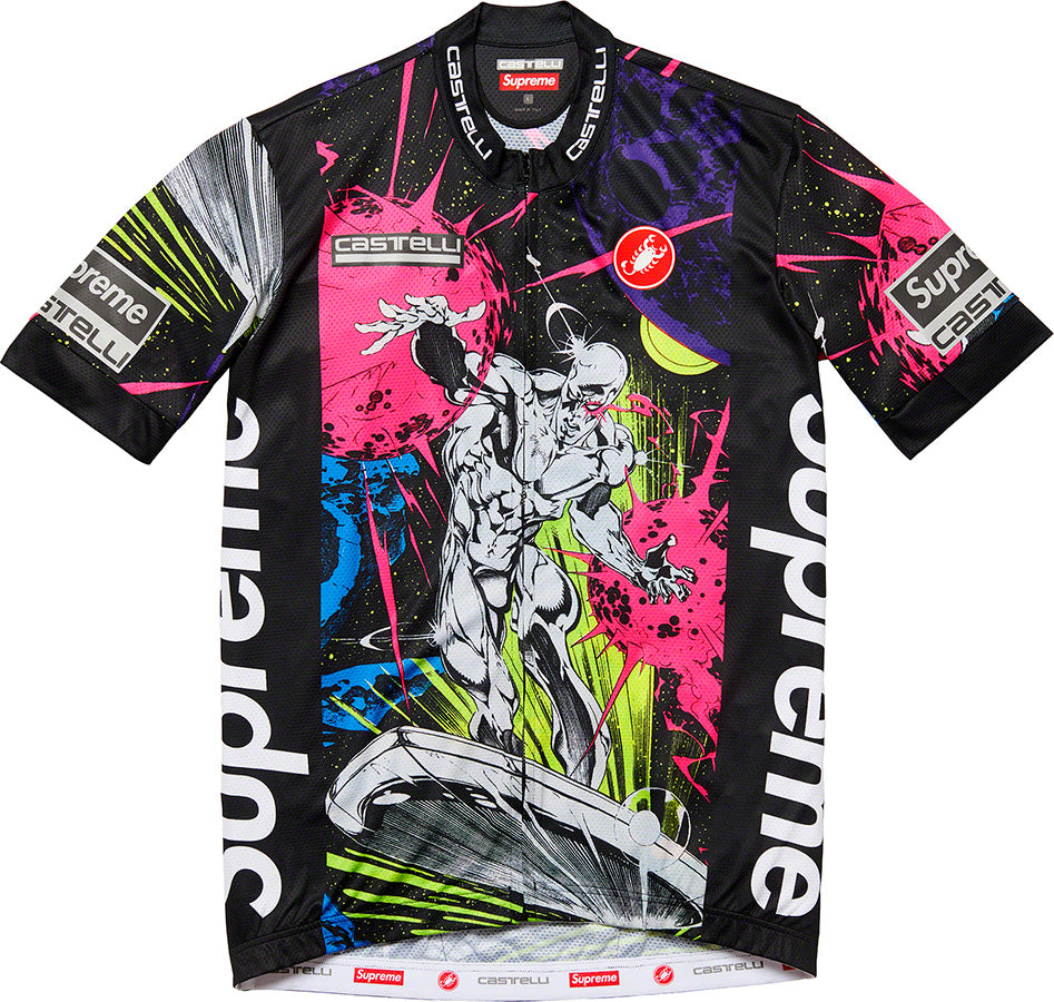 Supreme Castelli Silver Surfer Cycling Jersey Multicolor