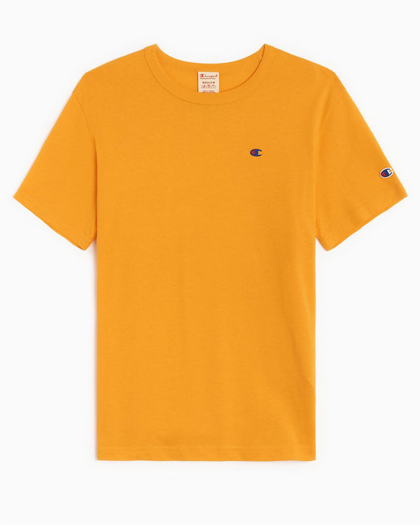 Champion Crewneck Tee yellow