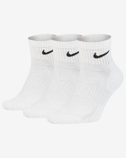 Nike everyday cushion ankle training sock white