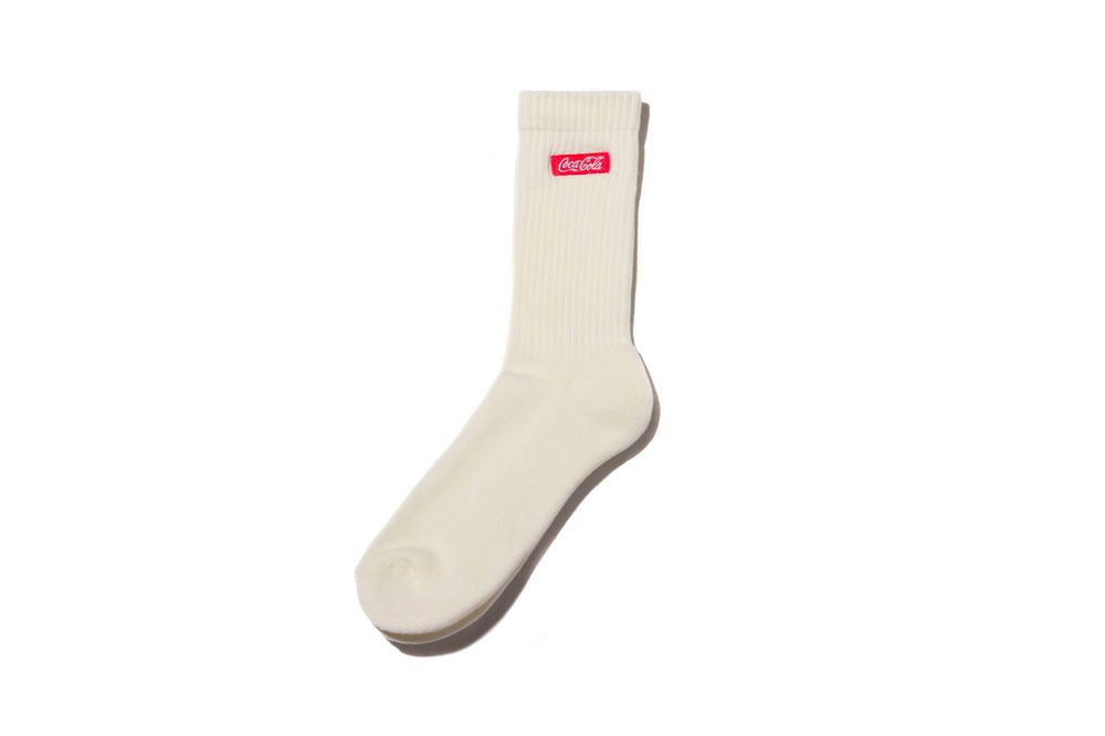 Coca-Cola By Atmos Lab Box Logo Socks White
