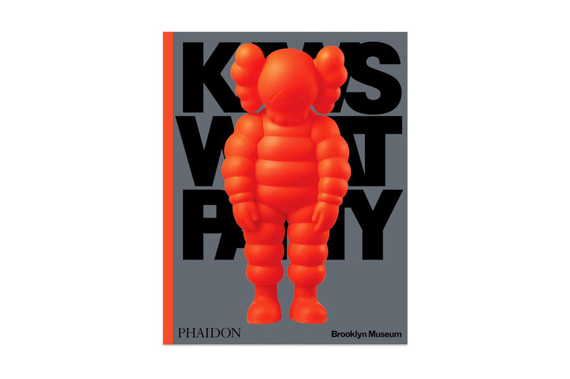 KAWS What Party Hard Cover Book Orange