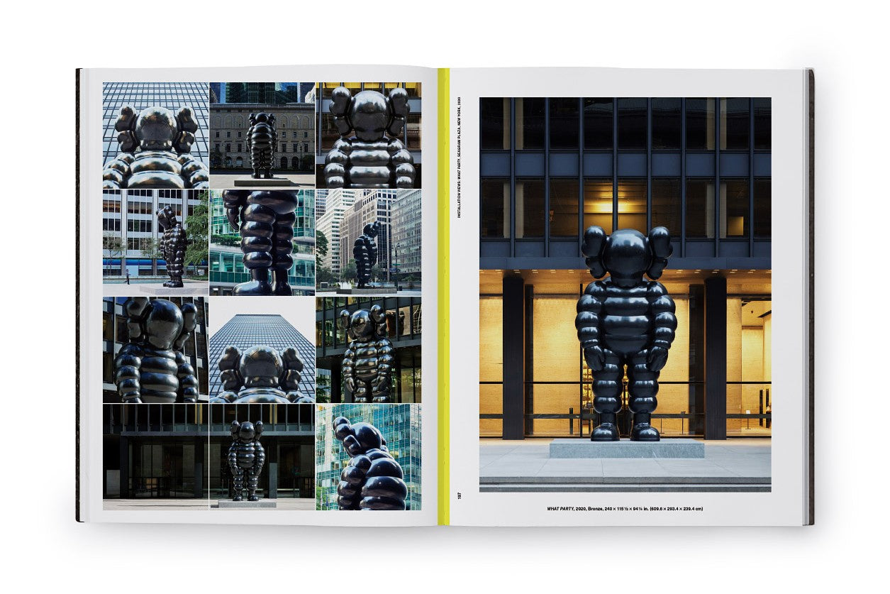 KAWS What Party Hard Cover Book Orange
