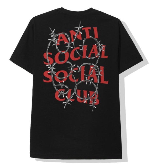 Anti Social Social Club Barbwire Tee Black