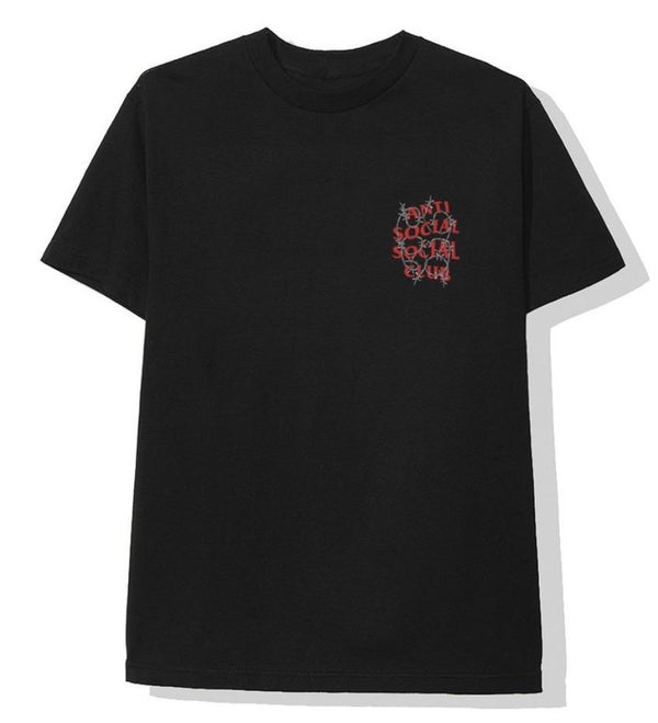 Anti Social Social Club Barbwire Tee Black