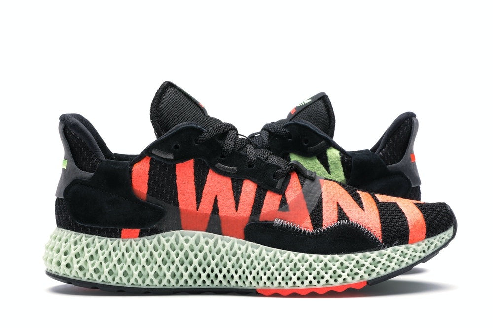 Adidas ZX4000 4D I Want I Can Black