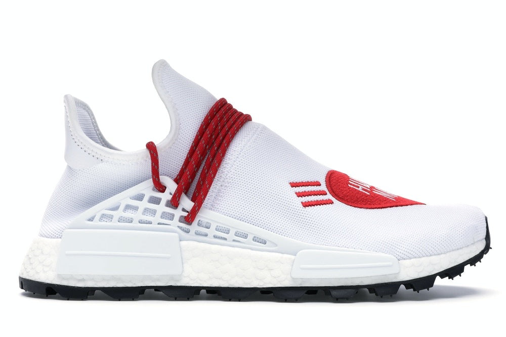 Adidas Nmd Hu Pharell Human Made White Red