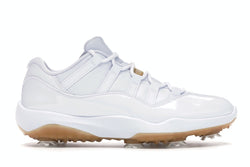 Jordan 11 Low Golf White Metallic Gold