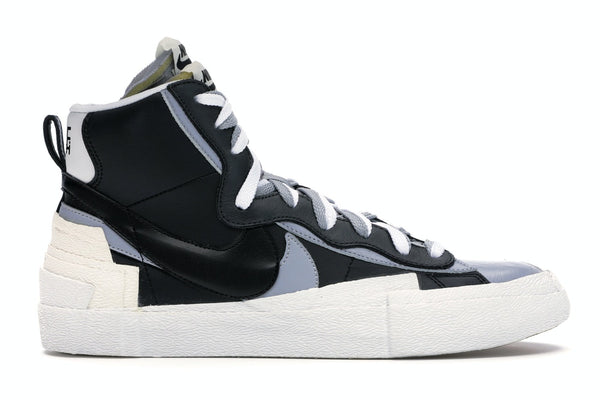 Nike blazer mid sacai black grey