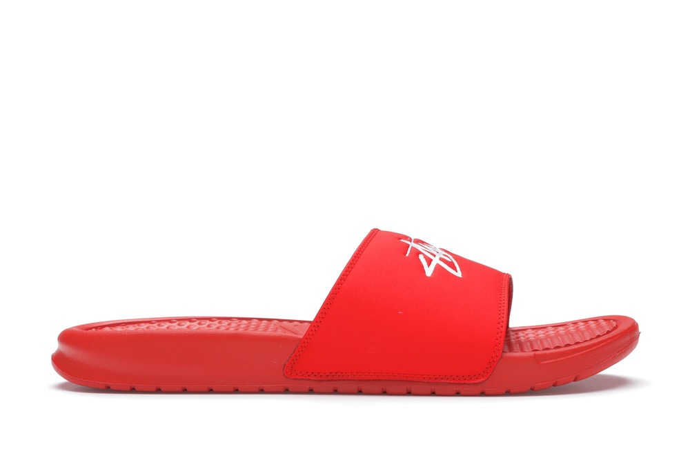 Nike Benassi Stussy Habanero Red