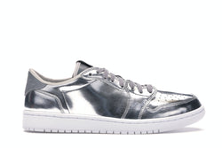 Jordan 1 Low Pinnacle Metallic Silver