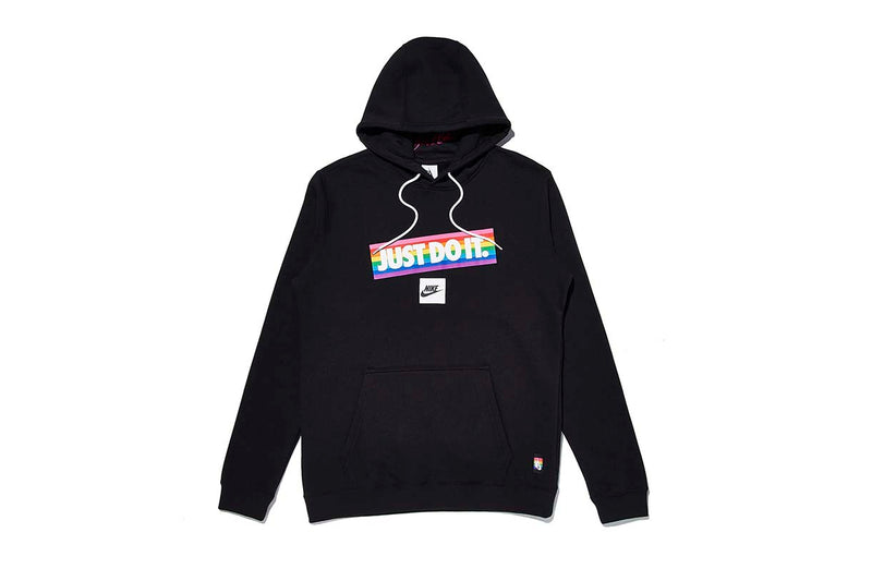 Nike betrue pullover hoodie black multi