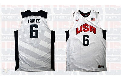 Freshly Dipped: Nike LeBron James 2012 USA Basketball Jersey