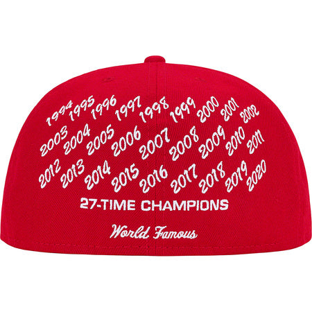 Supreme Champions Box Logo New Era Red