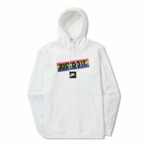 Nike betrue pullover hoodie white multi