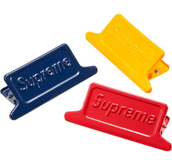 Supreme Dulton Small Clips (Set of 3) Multicolor