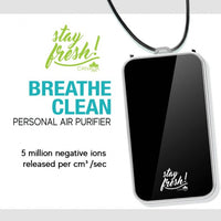 UV Care Stay Fresh Breathe Clean Portable Air Purifier