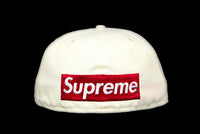 Supreme Reverse Box Logo New Era White