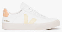 Veja Campo Chromefree Leather White Sun Peach